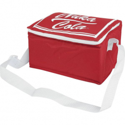 Fallout Nuka-Cola Torba termoizolacyjna czerwony/biały. Białe torby na ramię męskie marki Fallout, w paski. Za 79,90 zł.