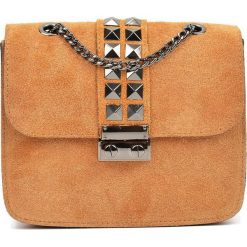 Mangotti torebka crossbody czarna. Czarne torebki klasyczne damskie Mangotti, bez wzorów, bez dodatków. Za 269,00 zł.