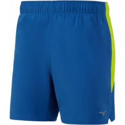 Mizuno Spodenki Do Biegania Alpha 5.5 Short/Directoireb Safetyy M. Niebieskie spodenki sportowe męskie marki Mizuno, s, sportowe, do biegania. W wyprzedaży za 129,00 zł.
