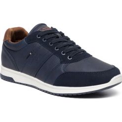 Sneakersy LANETTI - MP07-81136-04 Cobalt Blue. Niebieskie sneakersy męskie Lanetti, na co dzień, bez wzorów, ze skóry ekologicznej, eleganckie, bez zapięcia. Za 119,99 zł.