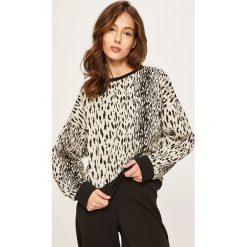 Answear - Bluza. Czarne bluzy damskie ANSWEAR, s, bez wzorów, z bawełny, bez rękawów, bez kaptura. Za 99,90 zł.