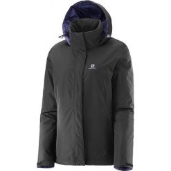 Salomon Kurtka Narciarska Elemental Insulated Jkt W Black S. Czarne kamizelki damskie marki Salomon, na zimę, s, bez wzorów, sportowe, bez kaptura. W wyprzedaży za 340,00 zł.