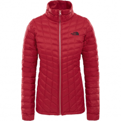 Kurtka The North Face Thermoball Full Zip T93BRL3YP. Pomarańczowe kurtki damskie The North Face, xs, bez wzorów, z nylonu, street, bez kaptura. W wyprzedaży za 399,99 zł.