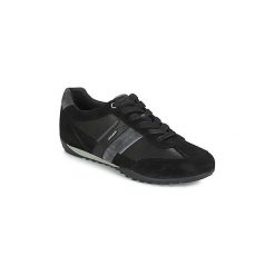 Buty Geox U WELLS. Czarne trampki męskie Geox, bez wzorów, bez zapięcia. Za 449,00 zł.