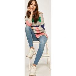 Answear - Sweter. Swetry damskie ANSWEAR, s, bez wzorów, z dzianiny, bez rękawów, bez kaptura. Za 129,90 zł.