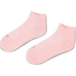Zestaw 2 par niskich skarpet damskich PUMA - 907092 Pink 03. Różowe skarpetki damskie Puma, bez wzorów, z elastanu. Za 39,00 zł.