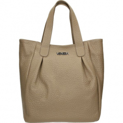 Torba - 101-109-O DGT. Szare torebki klasyczne damskie Venezia, ze skóry. Za 339,00 zł.
