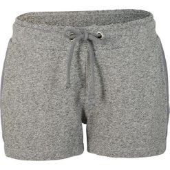 Szorty plażowe bonprix szary melanż - biały. Szare spodnie damskie bonprix, bez wzorów. Za 34,99 zł.