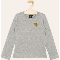 G-Star Raw - Longsleeve dziecięcy 128-164 cm. Różowe bluzki dziewczęce G-Star RAW, z nadrukiem, z bawełny, z okrągłym kołnierzem, z długim rękawem, długie, bez kaptura. W wyprzedaży za 119,90 zł.