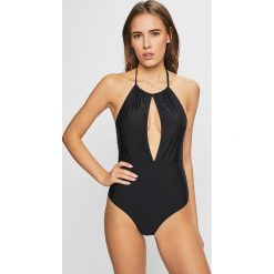 Pieces - Strój kąpielowy. Czarne stroje kąpielowe damskie Pieces, s, bez wzorów, z elastanu. Za 149,90 zł.