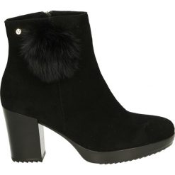 Botki - 908 CAM NERO. Czarne botki damskie lity Venezia, ze skóry. Za 279,00 zł.