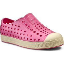 Trampki NATIVE - Jefferson Child Hollywood Pink. Różowe trampki dziewczęce Native, bez wzorów, z tworzywa sztucznego, bez zapięcia. W wyprzedaży za 89,00 zł.