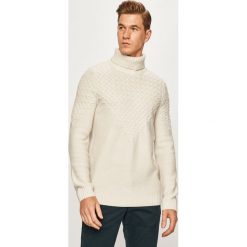 Joop! - Sweter. Białe swetry męskie JOOP!, xxl, bez wzorów, z wełny, z golfem, bez kaptura. W wyprzedaży za 399,90 zł.