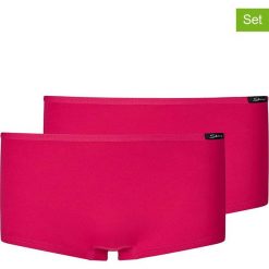 Pełne figi (2 pary) w kolorze czerwonym. Czerwone majtki dziewczęce Skiny Girls. W wyprzedaży za 42,95 zł.