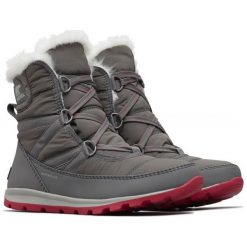 Sorel Śniegowce Damskie Whitney Short Lace Quarry Bright 37. Pomarańczowe buty sportowe damskie marki Sorel, z nylonu, za kostkę. Za 525,00 zł.
