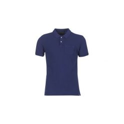 Koszulki polo z krótkim rękawem Scotch Soda BERFED. Niebieskie koszulki męskie Scotch & Soda, s, bez wzorów, z krótkim rękawem. Za 199,20 zł.