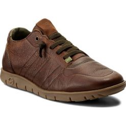 Półbuty męskie: Półbuty SLOW WALK – Morvi 10404 Tabacco