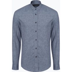 Drykorn - Koszula męska – Tarok, niebieski. Niebieskie koszule męskie marki DRYKORN, s, bez wzorów, z jeansu, z dekoltem karo, bez rękawów. Za 379,95 zł.