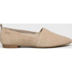 Vagabond - Baleriny Sandy. Brązowe baleriny damskie Vagabond, bez wzorów, ze skóry, bez obcasa. W wyprzedaży za 219,90 zł.