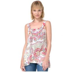 Desigual Top Damski Lorna M Wielokolorowy. Szare bluzki damskie marki Desigual, m. W wyprzedaży za 159,00 zł.