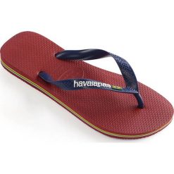 Havaianas - Japonki. Czerwone klapki damskie Havaianas, bez wzorów, z gumy, bez obcasa, na obcasie. W wyprzedaży za 69,90 zł.