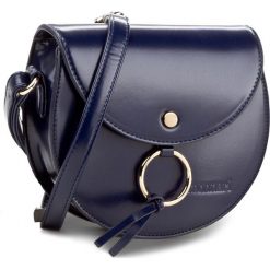 Torebka MONNARI - BAG0610-013 Navy. Niebieskie listonoszki damskie marki Monnari, ze skóry ekologicznej. W wyprzedaży za 99,00 zł.