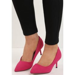 Buty ślubne damskie: Fuksjowe Czółenka Feel Style