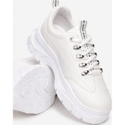 Białe Sneakersy Farwynn. Białe sneakersy damskie Renee. Za 99,99 zł.
