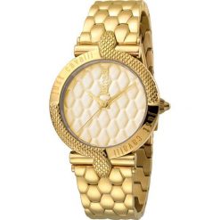 Just Cavalli Animal JC1L047M0065. Żółte zegarki damskie Just Cavalli, złote. W wyprzedaży za 628,00 zł.