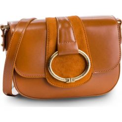 Torebka ELISABETTA FRANCHI - BS-52A-87E2 Gianduia 689. Pomarańczowe listonoszki damskie marki Elisabetta Franchi, ze skóry ekologicznej. W wyprzedaży za 559,00 zł.