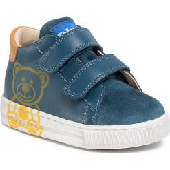 Sneakersy NATURINO - Falcotto By Naturino Homora 0012015333.01.2C08 Storm-Zucca. Niebieskie trampki chłopięce Naturino, bez wzorów, ze skóry, na rzepy. Za 419,00 zł.