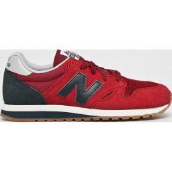 New Balance - Buty U520EK. Czerwone halówki męskie marki New Balance, z gumy, na sznurówki. W wyprzedaży za 329,90 zł.