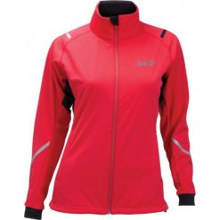 Swix Kurtka Softshell Damska Cross Czerwony M. Czerwone kurtki sportowe damskie marki Swix, m, z softshellu, na fitness i siłownię. Za 455,00 zł.