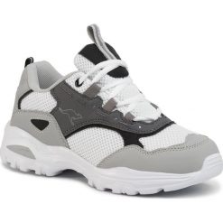 Sneakersy KANGAROOS - Kw-Coby 39145 000 2027 Vapor Grey/Steel Grey. Szare półbuty damskie KangaROOS, ze skóry ekologicznej. Za 189,00 zł.