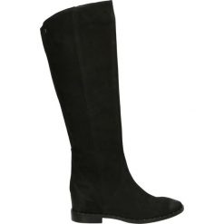 Kozaki - 2773 NAB NER7. Czarne buty zimowe damskie Venezia, z nubiku. Za 499,00 zł.