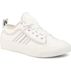Sneakersy DIESEL - S-Astico Low Lace W Y01933 PR012 T1015 Star White. Białe półbuty damskie Diesel, z tworzywa sztucznego. Za 419,00 zł.