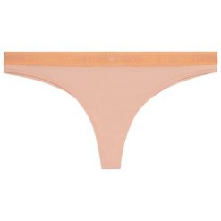 Figi brazylijskie Emporio Armani Underwear 162948 9A235 13270. Różowe figi damskie Emporio Armani Underwear, m, bez wzorów, z elastanu. W wyprzedaży za 79,00 zł.