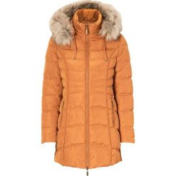 Cellbes Taliowana parka s z futerkiem złoty brąz female brązowy 42/44. Pomarańczowe kurtki damskie Cellbes, s, bez wzorów, z puchu, eleganckie. Za 399,00 zł.