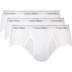 Calvin Klein 3-pack Slipy Biały. Białe slipy męskie s, z bawełny. Za 180,95 zł.