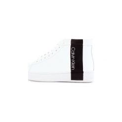 Buty Calvin Klein Jeans F1214. Szare trampki męskie Calvin Klein Jeans, bez wzorów, z jeansu, bez zapięcia. Za 618,89 zł.