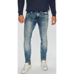 Only & Sons - Jeansy Warp Washed. Niebieskie jeansy męskie Only & Sons, bez wzorów. W wyprzedaży za 119,90 zł.