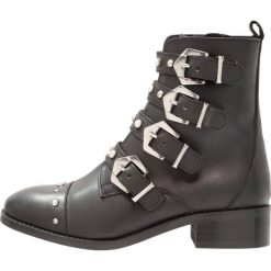 Botki damskie: Steve Madden Botki kowbojki i motocyklowe black