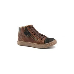 Buty Dziecko GBB NEJOUK. Pomarańczowe trampki chłopięce marki GBB, bez wzorów, bez zapięcia. Za 383,20 zł.