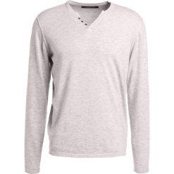 Swetry klasyczne męskie: LAGERFELD Sweter beige
