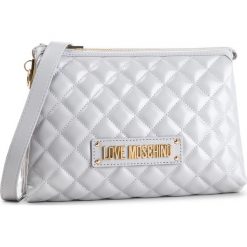 Torebka LOVE MOSCHINO - JC4010PP17LA0001 Grigio. Szare listonoszki damskie Love Moschino, bez wzorów, ze skóry ekologicznej, bez dodatków. W wyprzedaży za 429,00 zł.