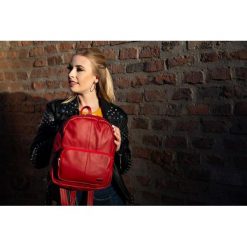 Plecak skórzany damski czarn Paolo Peruzzi B-19. Plecaki damskie Paolo Peruzzi, bez wzorów, ze skóry. Za 139,99 zł.