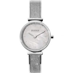 Skagen - Zegarek. Szare zegarki damskie Skagen, ze stali. W wyprzedaży za 679,90 zł.