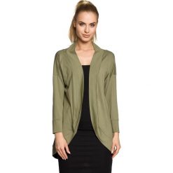 AMARI Kardigan bez zapięcia - khaki. Brązowe kardigany damskie marki Moe, s, z wiskozy. Za 129,00 zł.