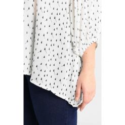 Bluzki asymetryczne: ADIA BLOUSE ROUND NECK PRINT SMALL FLOWERS Bluzka off white