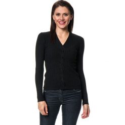Sweter w kolorze czarnym. Czarne swetry klasyczne damskie marki C&Jo i Assuili, z dzianiny. W wyprzedaży za 113,95 zł.